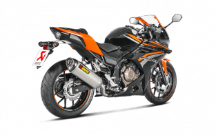 Akrapovic Slip-on Line RVS met E-keur Honda CBR 500 R 2016-2017